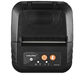 -Impresora de etiquetas 3F Impresora térmica Bluetooth inalámbrica portátil de 80 mm compatible con Windows / iOS / Android EU Negro