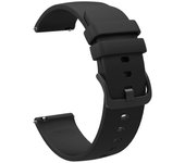 Correa de reloj de silicona para Amazfit BIP U Negro