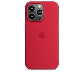 Funda de silicona con Magsafe para Iphone 13 Pro Funda de teléfono Rojo