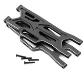 Brazos de suspensión delantera de metal ARA330711 basculante para Arrma 1/10 KRATON 4S V2 RC Piezas de actualización del coche negro
