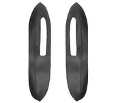 Funda de reposabrazos de puerta de cuero para Peugeot 307 2004 2005 2006 2007 2008 2009 2010 2011 2012 2013 Puerta del coche Reposabrazos Panel Cub...