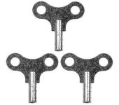 3 piezas de metal reloj de pared universal llaves de reloj de viento antiguo reloj de cuerda clave de reloj doméstico llave de reloj
