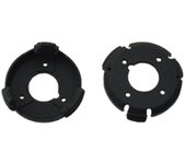 Amortiguadores de goma laterales de cardán para piezas de reparación de bolas de amortiguador de repuesto de drones Mini 3 Pro Negro