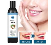 Pluck Oil Limpia la boca Elimina el mal aliento Blanqueador dental Enjuague bucal 237ml D64