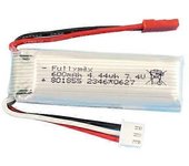 Batería de 7,4 V y 600 MAh para accesorios de repuestos de avión XK A280 RC Como se muestra