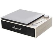 Reproductor de CD portátil Altavoces Bluetooth inalámbricos Radio FM Walkman Reproductor de álbumes de música Máquina de CD casera Repetidor AB en ...