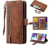 Samsung Galaxy A40 Estuche de cuero PU Ranuras para tarjetas de cuero Función Soporte libre 2 piezas Ver X Screen Prot