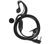 Kenwood Security Earhanger Headset Auricular Compatible Kenwood Radio Negro