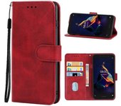 Funda de cuero para teléfono móvil Ulefone Armor X8 Rojo