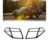 Lámpara de la luz del coche Piezas del capó Cubierta del faro para Nissan Frontier Navara D40 2006-2013 Accesorio del coche