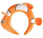 Dibujos animados Stuffed Clownfish Shape Headband Adult Kids Halloween Party Hair Hoop A