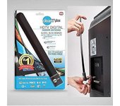1pc Digital Aerial Tv Stick Clear Smart Tv Switch Antenna Hdtv Free Tv Digital G