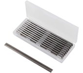 10 piezas de cuchillas cepilladoras HSS de 82 mm, cuchillas de carburo reversibles para Makita, cepilladoras DeWalt