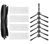 Para 360 Robot Aspirador S10 X100 Max Repuesto Repuestos Accesorios Cepillo Principal Cepillo Lateral Filtro Hepa Como se muestra
