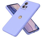 Para funda Motorola Edge 30 Fusion 5G Funda protectora de teléfono de TPU de goma de 2,2 mm Púrpura