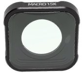 Filtro de lente 15x Macro HD 4k para accesorios de cámara de acción Gopro Hero 11/10/9 Black