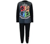 Harry Potter Niños Niños Hogwarts Crest Long Pyjama Set Negro 5-6 Years