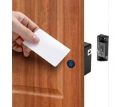 Kit De Cerradura De Gabinete Oculto Con Cerradura Electromagnética Y Tarjetas