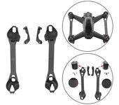 1 par de brazaletes de brazo desmontables, ligeros y efectivos, para DJI FPV combo mejorar el fortalecimiento protector accesorios Piezas