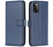 Para Samsung Galaxy A41 (versión global) Billetera Cuero Funda para teléfono Soporte Funda magnética
