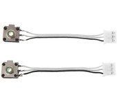 2 piezas de codificador de núcleo amarillo decodificador para Razer Mouse para Razer Naga 2014 Mamba 5G / V2 Encoder Mouse Wheel