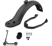 Xiaomi M365 / M365 Pro protector contra salpicaduras traseras con accesorios Negro