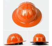 Casco de seguridad de aleación de aluminio Casco de ala ancha Ligero de alta resistencia para la construcción Metalurgia ferroviaria Tapa de trabaj...