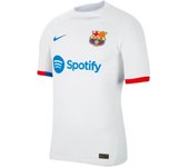 Nike 2023-2024 Barcelona Away Authentic Away Shirt Blanco S