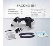 Redkid 2023 Correa M2 Plus BOBOVR M2 Plus Correa para la cabeza Combo de batería doble compatible con Meta Oculus Quest 2 SH a M2plus a 2
