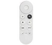 Compatible compatible con Google GOOGLE GOOGLE TV Google Voice Decodificador Mando a distancia Blanco