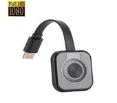 Proyector de teléfono móvil portátil Wifi Inalámbrico Compatible con Hdmi Proyector de tv Adaptador de pantalla de espejo Transmisión de video