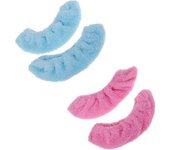 2 pares de patinaje sobre hielo Hockey figura patines blade cover protector Soaker Guards para adultos unisex, jóvenes, niños