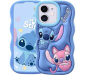 Wjiaer Compatible con la funda para iPhone 11, linda funda de cubierta protectora de silicona a prueba de golpes para iPhone 11 con carácter animal...