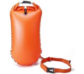 Boya de natación - Flotador de remolque de boya de natación y bolsa seca para nadadores y triatletas de aguas abiertas - Flotador ligero y visible ...