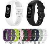 Nueva correa de repuesto a prueba de sudor para Garmin Vivosmart 5 reloj reloj pulsera inteligente Pino verde grande