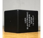 EP-29 LED Flasher Relay Fix Flash Turn Signal Decodificador Ecualizador Negro
