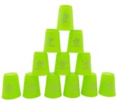 12 unids/set velocidad tazas juego rápido juego deporte vuelo apilamiento mano velocidad juego de entrenamiento, nuevo