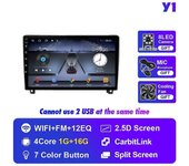 Redkid para Peugeot 407 1 2004-2011 Coche Radio Multimedia Navegación GPS Autoradio DSP Android Player Estéreo Audio Video Carplay Y1 1G 16G