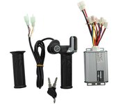 Accesorios de scooter eléctrico Controlador cepillado del motor y agarre de giro del acelerador 48v 1000w para bicicleta de scooter eléctrico como ...
