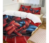 Juego de cama WM595 Spider-Man Bedding Comforter Sets, Juego de cama de 3 piezas Juego de cama suave y cálido Varios tamaños para elegir SW595 Sing...