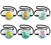 6 piezas de parches oculares para niños parches oculares de ambliopía parches oculares individuales máscaras de ojos de estrabismo Banmo