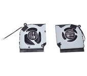 Ventilador de enfriamiento para computadora portátil Acer Nitro 5 AN515-55 AN517-52 5V 4 pines 4 hilos Radiador CPU GPU