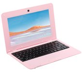 Netbook portátil de 10,1 pulgadas ACTIONS S500 1.5GHz ARM Cortex-A9/Android 5.1/1G+8G/1024*600 Pink US Plug Rosa