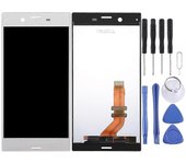 Jeek Pantalla LCD OEM para Sony Xperia XZ con conjunto completo de digitalizador (negro) Blanco