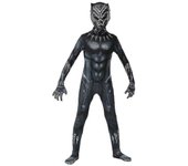 Halloween Kids Boys Girls Black Panther Cosplay Disfraz Fiesta Mono Traje Playsuit negro 140