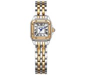 Relojes cuadrados Impermeable Reloj de mujer popular Moda Reloj de cuarzo Relojes de pulsera femeninos C