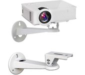 Tinor Soporte de montaje de la carcasa de la cámara de seguridad de la cámara de seguridad del mini proyector / colgador del proyector / CCTV (blan...
