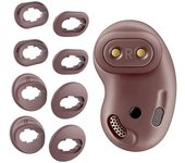 Para auriculares Bluetooth Galaxy Buds Live Almohadillas lavables Funda para auriculares S202412277103 Marrón