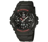 Reloj Casio G-shock Gents con correa negra para hombre G-100-1BVMUR
