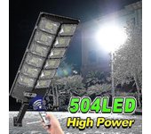 Super Brillante 9000w Solar Exterior Luz Led Bajo Consumo de Energía Luces Solares Inducción Impermeable Jardín Exterior Farola